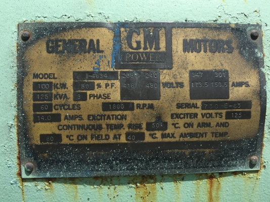 เครื่องปั่นไฟจากอเมริกา