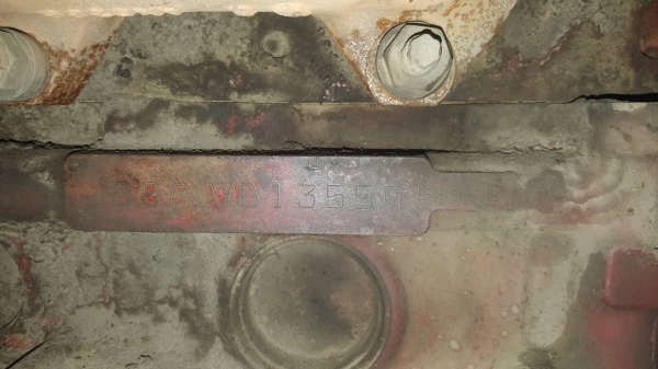 ขายตามสภาพ เป็นอะไหล่ เครื่อง HINO JO8C-VD เทอร์โบ 260 แรงม้า เป็นเครื่องแก๊ส NGV จากโรงงาน ข้อติดเส