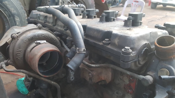 ขายตามสภาพ เป็นอะไหล่ เครื่อง HINO JO8C-VD เทอร์โบ 260 แรงม้า เป็นเครื่องแก๊ส NGV จากโรงงาน ข้อติดเส