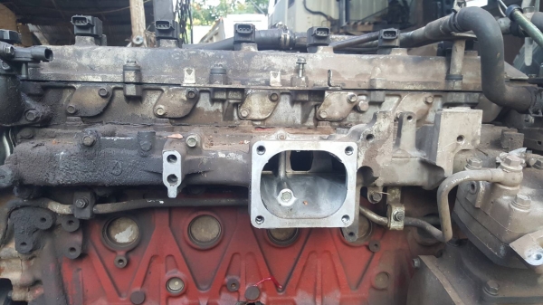 ขายตามสภาพ เป็นอะไหล่ เครื่อง HINO JO8C-VD เทอร์โบ 260 แรงม้า เป็นเครื่องแก๊ส NGV จากโรงงาน ข้อติดเส