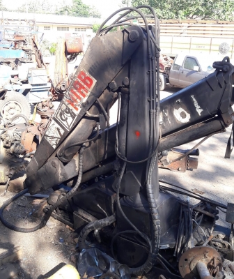 ขายเครนพับ HIAB190 8 ตัน +บุ้งกี้ นำเข้า 390000 บาท โทร084-5424150 line id : rapinzat