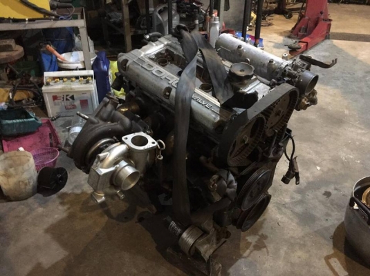 ขายเครื่อง4G63T ทำจะใส่ขับหลัง ใครพร้อมเอาไป 16500 งดต่อ