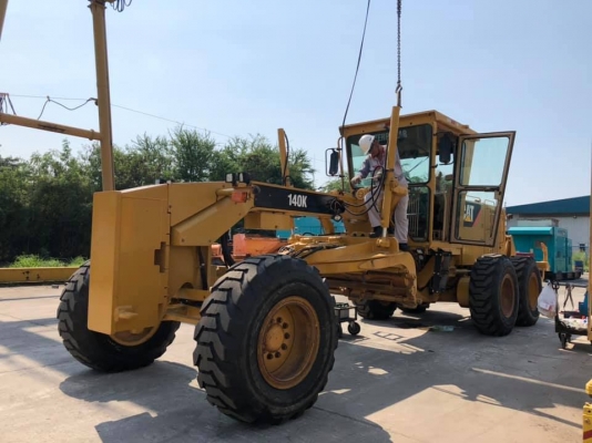 ขายรถเกรด CATERPILLAR รุ่น 140H ซีเรียล JPA007xx ปี 2011 ผลิตในประเทศบราซิล
