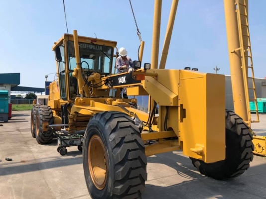 ขายรถเกรด CATERPILLAR รุ่น 140H ซีเรียล JPA007xx ปี 2011 ผลิตในประเทศบราซิล ขายรถเกรด CATERPILLAR รุ่น 140H ซีเรียล JPA007xx ปี 2011 ผลิตในประเทศบราซิล