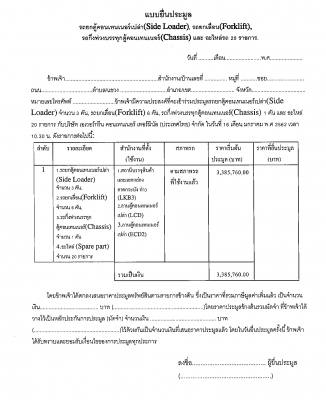 ประมูล เครื่องมือยกตู้คอนเทนเนอร์เปล่า, โฟล์คลิฟท์ หางพ่วง และอะไหล่ ประมูล เครื่องมือยกตู้คอนเทนเนอร์เปล่า, โฟล์คลิฟท์ หางพ่วง และอะไหล่