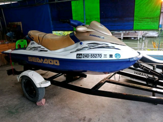เจ็ตสกี3ที่นั่งเก่าญี่ปุ่นseadoo -gtiปี02มีถอยหลัง สวยๆเดิมๆ เจ็ตสกี3ที่นั่งเก่าญี่ปุ่นseadoo -gtiปี02มีถอยหลัง สวยๆเดิมๆ
