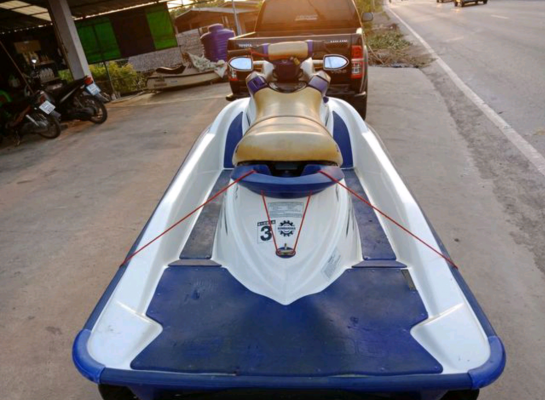 เจ็ตสกี3ที่นั่งเก่าญี่ปุ่นseadoo -gtiปี02มีถอยหลัง สวยๆเดิมๆ