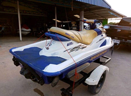 เจ็ตสกี3ที่นั่งเก่าญี่ปุ่นseadoo -gtiปี02มีถอยหลัง สวยๆเดิมๆ เจ็ตสกี3ที่นั่งเก่าญี่ปุ่นseadoo -gtiปี02มีถอยหลัง สวยๆเดิมๆ
