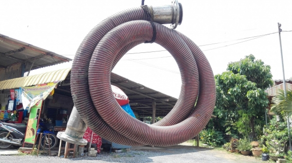 ท่อดูดทรายเลนสิ่งปฎิกูลรุ่นงานหนัก ขนาดความยาว 10 เมตร ปากท่อ 6” พร้อมปากหน้าแปลนสแตนเลสอย่างห ท่อดูดทรายเลนสิ่งปฎิกูลรุ่นงานหนัก ขนาดความยาว 10 เมตร ปากท่อ 6” พร้อมปากหน้าแปลนสแตนเลสอย่างห