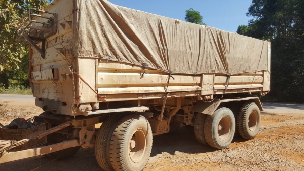 ขาย รถพ่วงดั้มแม่-ลูก ISUZU DECA 320 ปี 52 Maxload ลูก 3 เพลา 6 เมตร ปี 37 เครื่องเดิม เกียร์เดิม คั