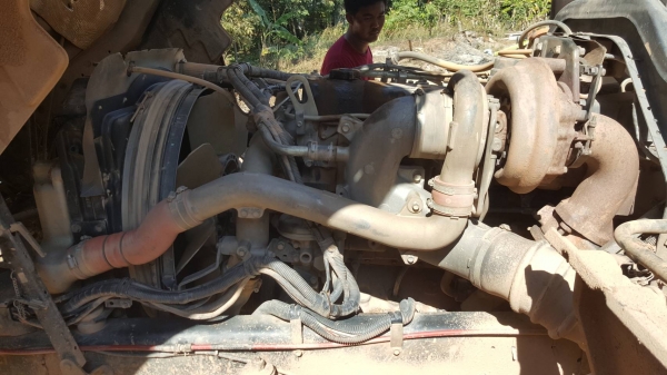 ขาย รถพ่วงดั้มแม่-ลูก ISUZU DECA 320 ปี 52 Maxload ลูก 3 เพลา 6 เมตร ปี 37 เครื่องเดิม เกียร์เดิม คั