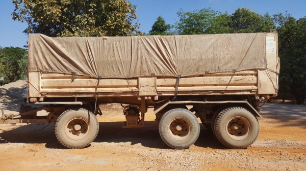 ขาย รถพ่วงดั้มแม่-ลูก ISUZU DECA 320 ปี 52 Maxload ลูก 3 เพลา 6 เมตร ปี 37 เครื่องเดิม เกียร์เดิม คั