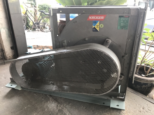 ขายพัดลมโบวเวอร์ดูด-เป่าอากาศ Kruger 2HP. 380V โครงสร้างแข็งแรง สภาพสวยใหม่มาก หมุนนิ่ม ลมแรง พร้อมใช้งาน