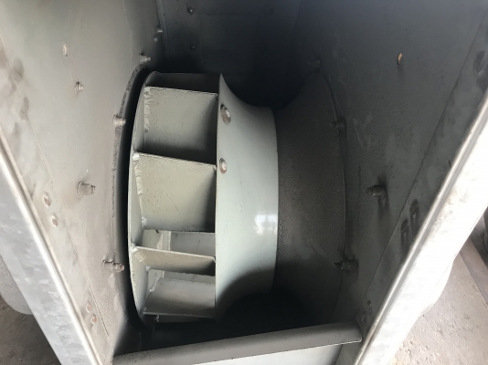 ขายพัดลมโบวเวอร์ดูด-เป่าอากาศ Kruger 2HP. 380V โครงสร้างแข็งแรง สภาพสวยใหม่มาก หมุนนิ่ม ลมแรง พร้อมใช้งาน