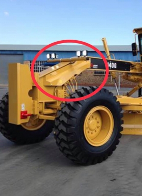 โคฟเวอร์ครอบไฮดรอลิคคอนโทรลชุดหน้าตรงรุ่น #CATERPILLA_140G