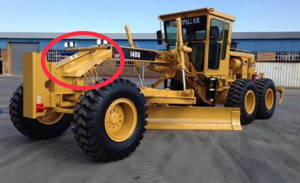 โคฟเวอร์ครอบไฮดรอลิคคอนโทรลชุดหน้าตรงรุ่น #CATERPILLA_140G