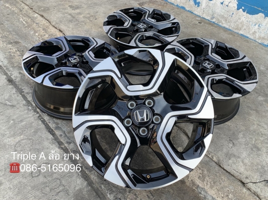 ล้อแม็กป้ายแดง 5รู114 Honda CRV G5 ตัวท๊อป ขอบ 18 สวยกริ๊บ