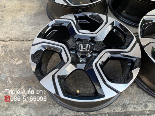 ล้อแม็กป้ายแดง 5รู114 Honda CRV G5 ตัวท๊อป ขอบ 18 สวยกริ๊บ