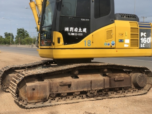 ขายรถขุด KOMATSU PC160-7 นำเข้าเองจากญี่ปุ่น สภาพสวยพร้อมใช้ มีVDOการทำงานครับ