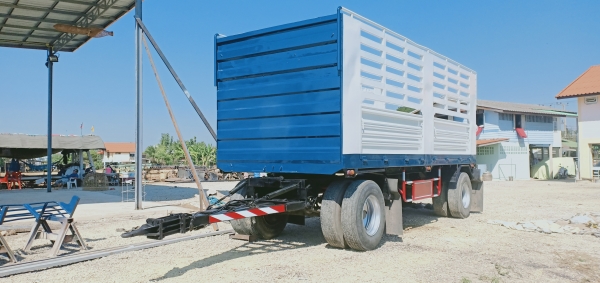 ✨ลูกพ่วง สองเพลาไม่ดั้มพ์ ยาว 6.20เมตร สภาพสวยพร้อมใช้งาน เอกสารพร้อมโอน ➡️082-1698998