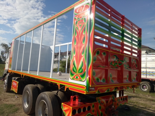 บ.CJ รับต่อกระบะรถบรรทุก  ลูกพ่วง หางพื้นเรียบ หางเซมิดั๊ม