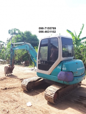 ขาย!! >>> Komatsu Pc40 รุ่น 7 สภาพดีพร้อมลุยงาน แอร์หนาว <<< เบอร์ติดต่อ 098-7155789 086-4631102
