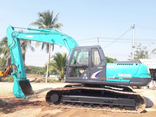 ขายจ้า..KOBELCO SK200-3 มาร์คไฟว์ ซุปเปอร์  เก่านอกแท้  สภาพสวย  มีลายแย๊ก..ใบ80  พร้อมใช้  โทร 089-3818694  จ๊อย