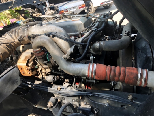 Hino S500 เครื่อง 344 แรง ปี 55 แม่ลูกกระบะดัพม์สามมิตรแท้ เบรคแห้ง #รถป้ายแดงมือเดียว #น้ำหนักบรรทุกได้31.40ตัน ยางดี พร้อมใช้งาน ทะเบียนพร้อมโอน