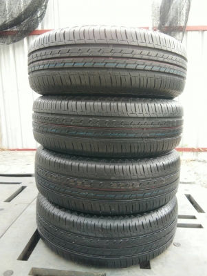 ขายยางถอดป้ายแดง 195/60R16 บริดจสโตน ปี16 เส้นสีอยู่ครบ ชุดละ 5900 บาท พร้อมใส่ ถ่วง ฟรี