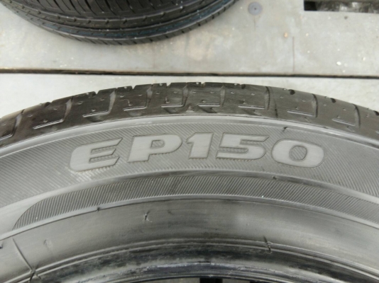 ขายยางถอดป้ายแดง 195/60R16 บริดจสโตน ปี16 เส้นสีอยู่ครบ ชุดละ 5900 บาท พร้อมใส่ ถ่วง ฟรี