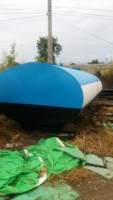 เซฟการลงทุน ทุ่นค่าใช้จ่าย "ถังน้ำมันมือสอง สภาพสวย ขัดล้างทำสีใหม่พร้อมใช้งาน" ถังน้ำมันเหล็กหนาๆเลยครับ