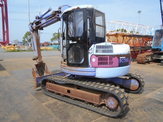 ขายรถขุด KOMATSU PC75UU-2 นำเข้าเองจากญี่ปุ่น สภาพสวยพร้อมใช้ ถึงเร็วๆนี้ครับ