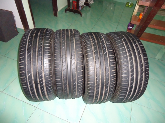 ขายยางมือ2มี4เส้น GOODRIDE SPORT SA-37 215กับ205/45r17 ยางปี17 พึ่งถอดจากรถ