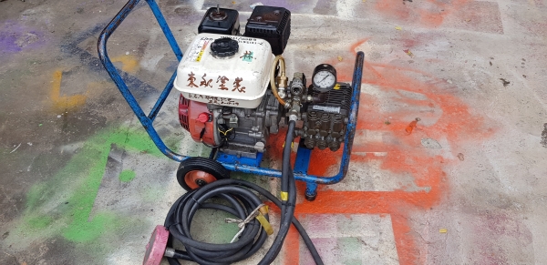 ปั้มอัดฉีด เครื่อง 5.5 แรง  เทสแล้ว