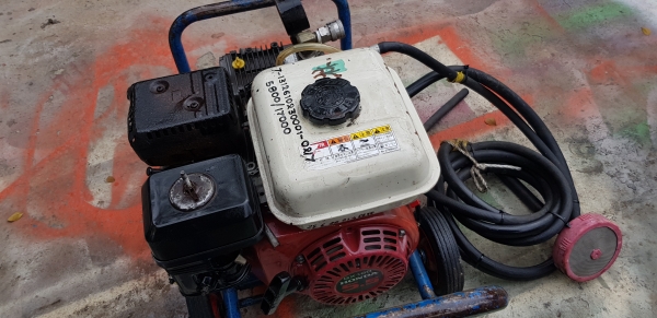 ปั้มอัดฉีด เครื่อง 5.5 แรง  เทสแล้ว