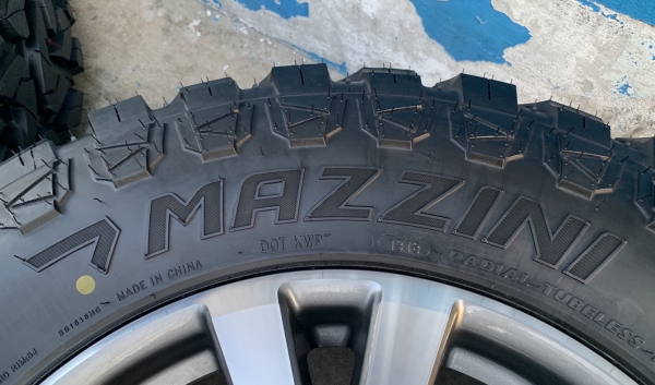 ล้อแม็กป้ายแดง Ford ranger wildtrak ขอบ18 พร้อมยางใหม่ 275-65-18 MAZINI MUD CONTENDER M/T ปี 18
