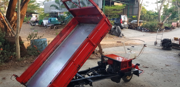 3 ล้อการเกษตรและก่อสร้าง กะบะกว้าง 1.05 x 1.75  ซ.ม.