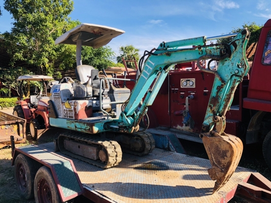 ขายรถขุดเล็กแม็คโครสภาพพร้อมใช้ IHI รุ่น15H แทร็กยาง คอนโทลสั้น บูมพับได้ เครื่องอีซูซุ ท้ายมน มีไลน์เจาะ รถเดิม เครืองดี ปั๊มแรง ช่วงล่างแน่น มีเอกสารรถ สอบถามได้ที่เบอร์ 0805502701 ครับ