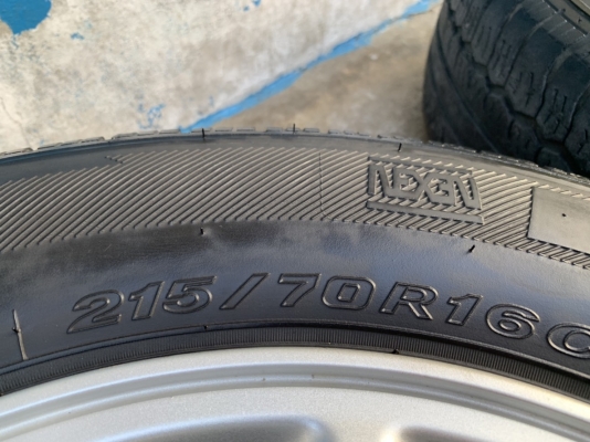 ล้อแม็ก ISUZU All New D-Max (ลายตะเกียบ) ขอบ 16 สีบอร์น พร้อมยาง 215-70-16 ปี 17 แม็กเดิม ไม่ดุ้ง ไม่คด