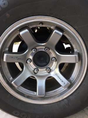 ขายแม็กพร้อมยาง LENSO 6 รู