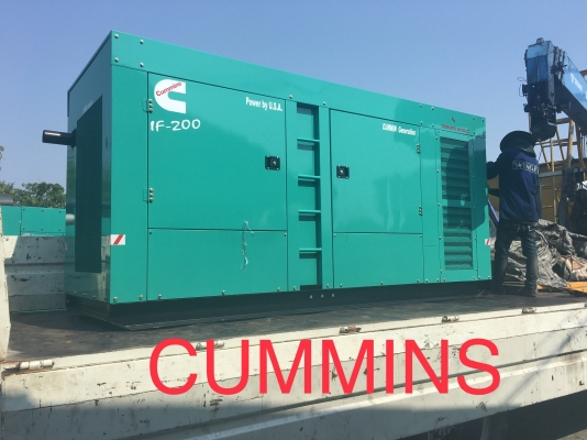 Cummins200kva. USA.รับประกัน 2ปี มีสินค้าจัดส่งฟรีทั่วประเทศ