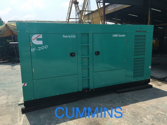 Cummins200kva. USA.รับประกัน 2ปี มีสินค้าจัดส่งฟรีทั่วประเทศ Cummins200kva. USA.รับประกัน 2ปี มีสินค้าจัดส่งฟรีทั่วประเทศ