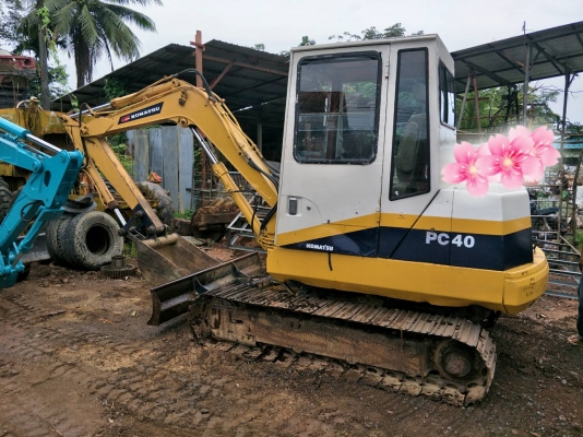 มี VDO ให้ชม.KOMATSU PC40-5 เอกสารอินวอย ราคา 320000