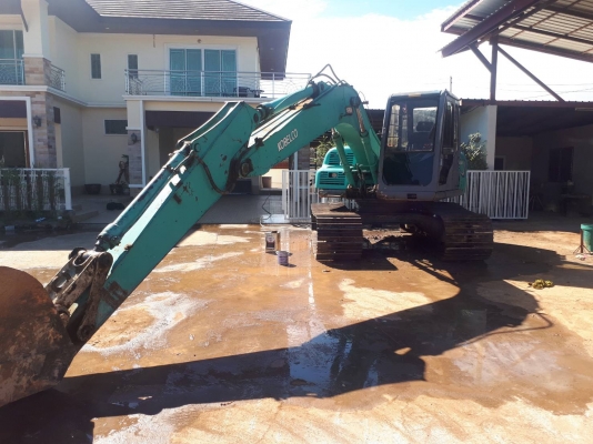 Kobelco M5-120super ไฟฟ้าเต้ม เเอรเย้น ช่วงล่างแน่นๆ เครื่องดี สีสวยๆ