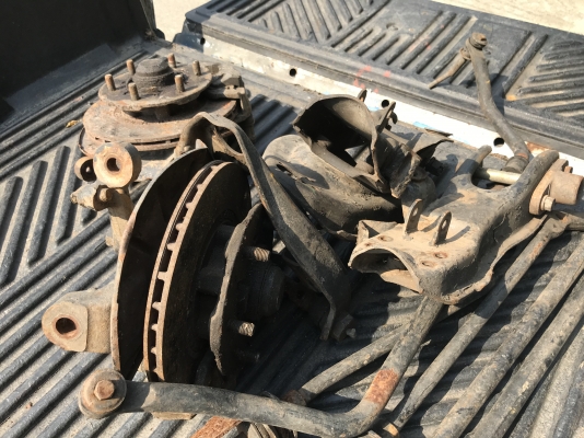 ช่วงล่างด้านหน้า Mazda Thunder