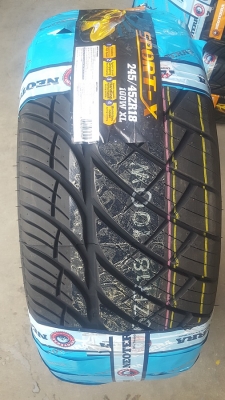 ยางใหม่245/45/18+275/40/18 ปี 19 SPORT-X 4 เส้น ยางใหม่245/45/18+275/40/18 ปี 19 SPORT-X 4 เส้น