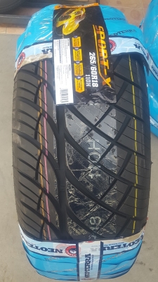 ยางใหม่265/60/18 ปี 19 SPORT-X 4 เส้น