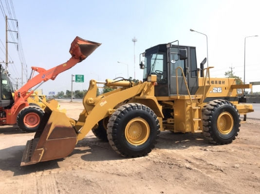 ขายรถตักล้อยาง TCM L26 นำเข้าเองจากญี่ปุ่น สภาพสวยพร้อมใช้