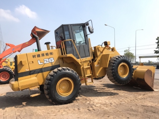 ขายรถตักล้อยาง TCM L26 นำเข้าเองจากญี่ปุ่น สภาพสวยพร้อมใช้