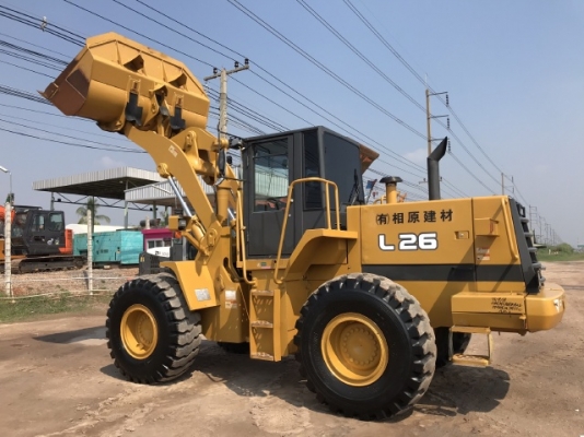 ขายรถตักล้อยาง TCM L26 นำเข้าเองจากญี่ปุ่น สภาพสวยพร้อมใช้